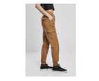 URBAN CLASSICS Women's High Waist Cargo Jogging Pants | Toffee