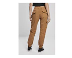 URBAN CLASSICS Women's High Waist Cargo Jogging Pants | Toffee