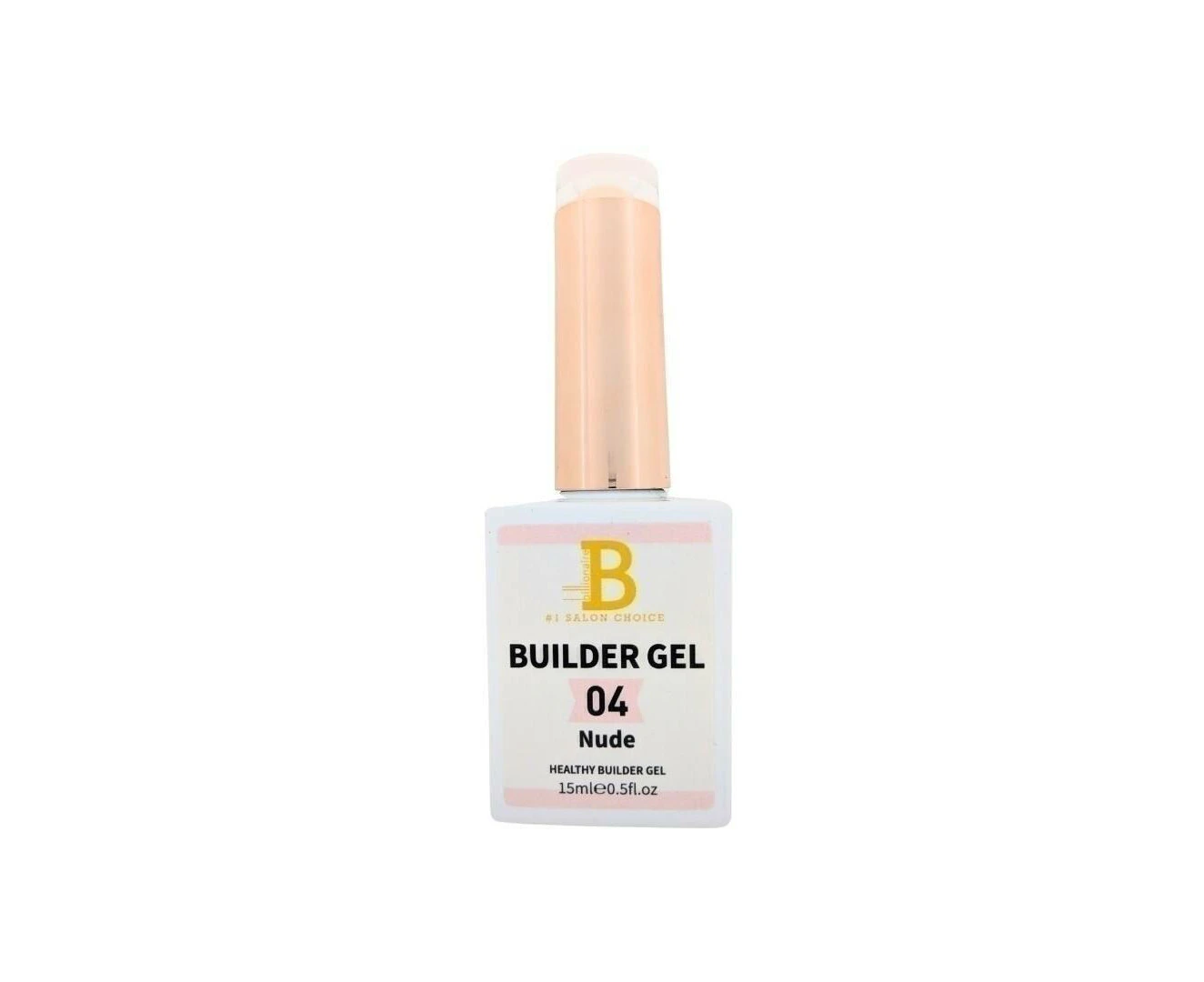 Billionaire BIAB Builder Gel Brush-On Soak Off 04 Nude 15ml