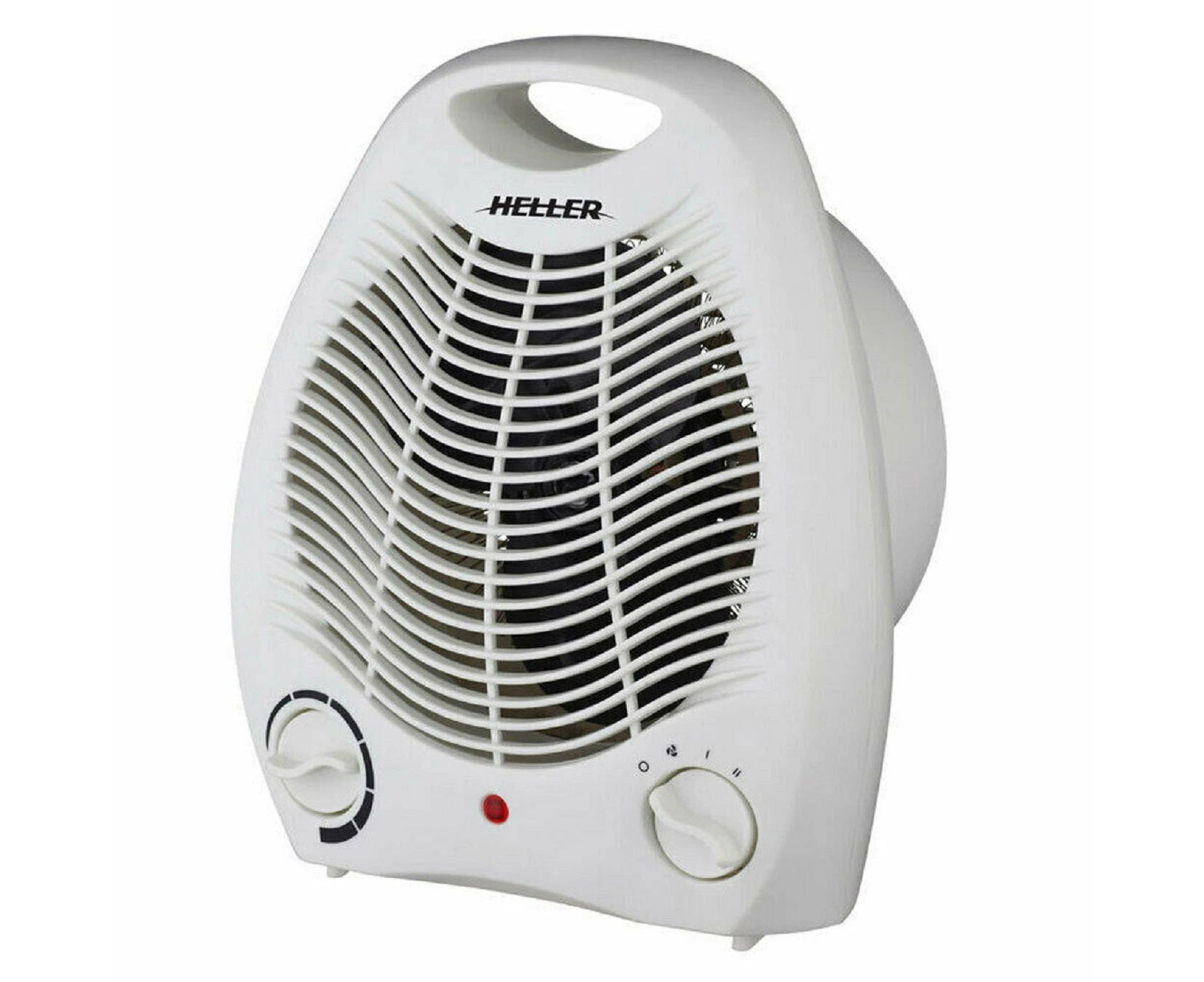 Heller 2000W Portable Fan Heater Adjustable Thermostat for Floor Table Desk HUF6