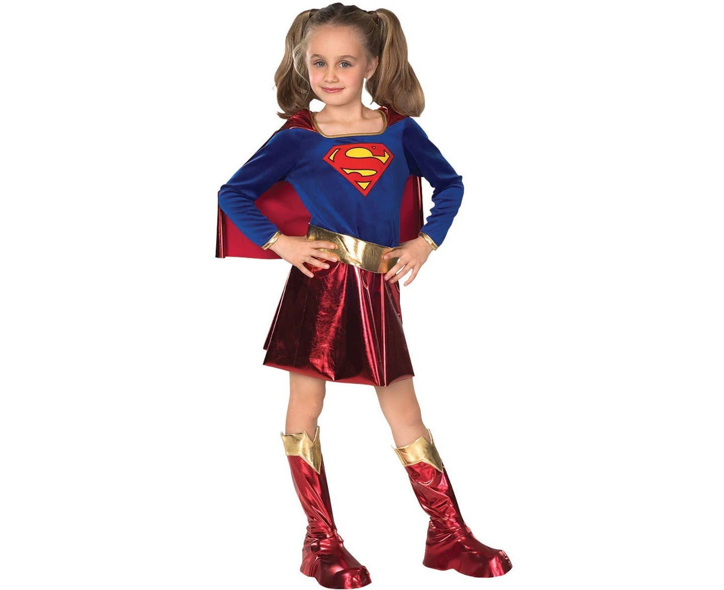 Rubie's Licensed Supergirl Children's Deluxe Costume Size S