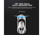 WIFI 3 Channels Dash Cam 1080P Full HD Car Dashcam with Hardwire Kit and 32GB Card