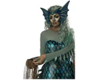 Dark Siren Women's Deluxe Mermaid Halloween Costume - Genuine California Costumes & New