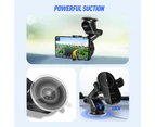 Automatic Clamping 15W Wireless Car Fast Charger Mount 2in1 Car Phone Holder