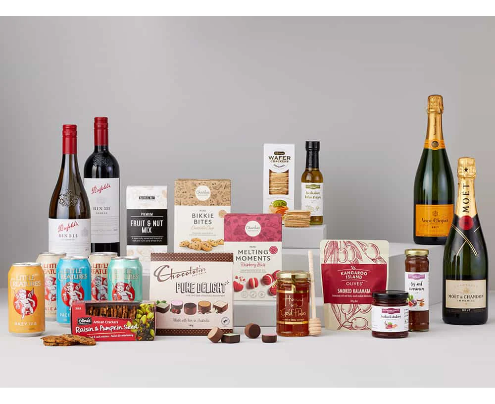 Moet And Veuve Champagne Decadence Luxury Hamper