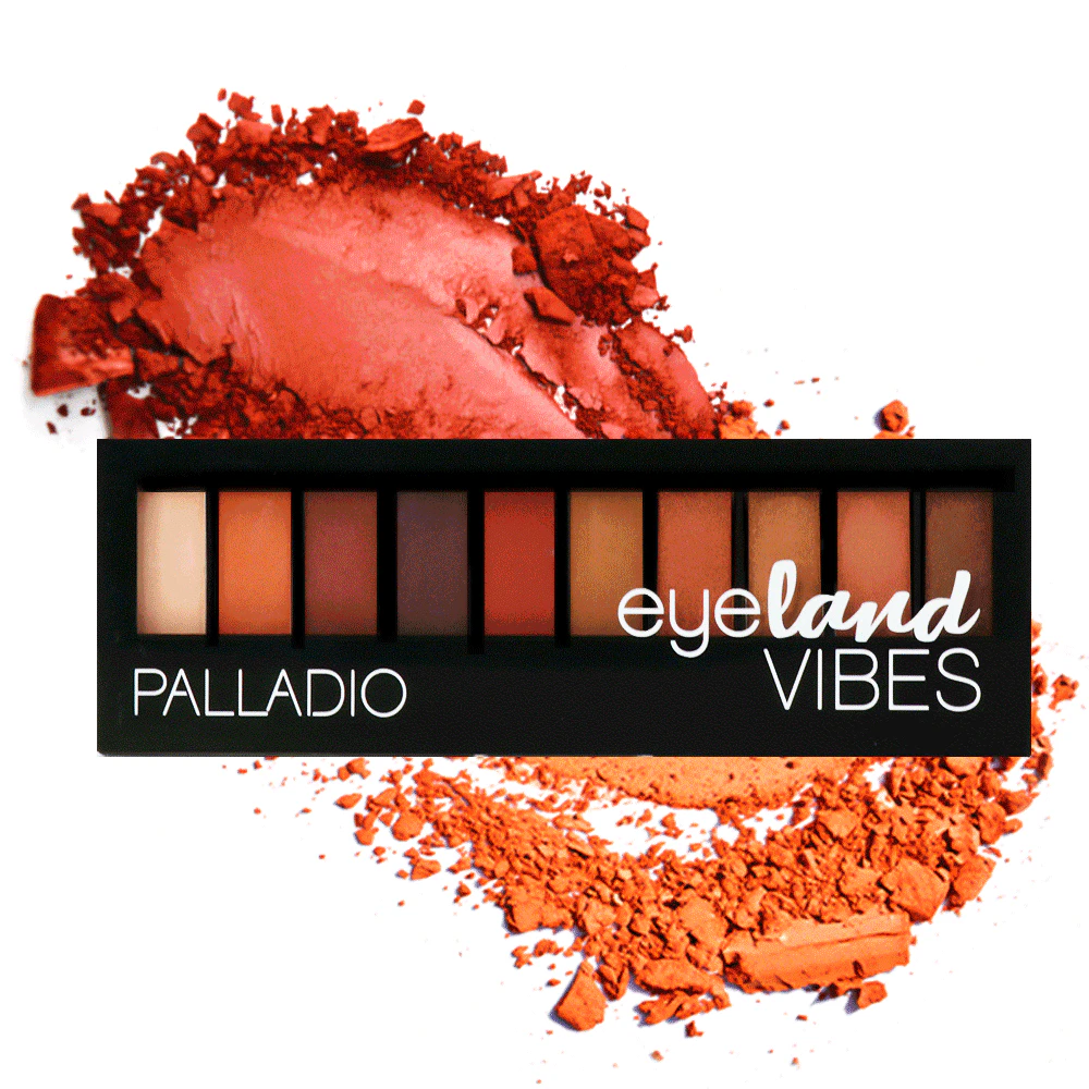 Palladio Eyeland Vibes Eyeshadow Palette - California Sunset