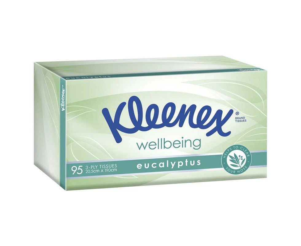 Kleenex Eucalyptus 3 Ply Tissues 95's