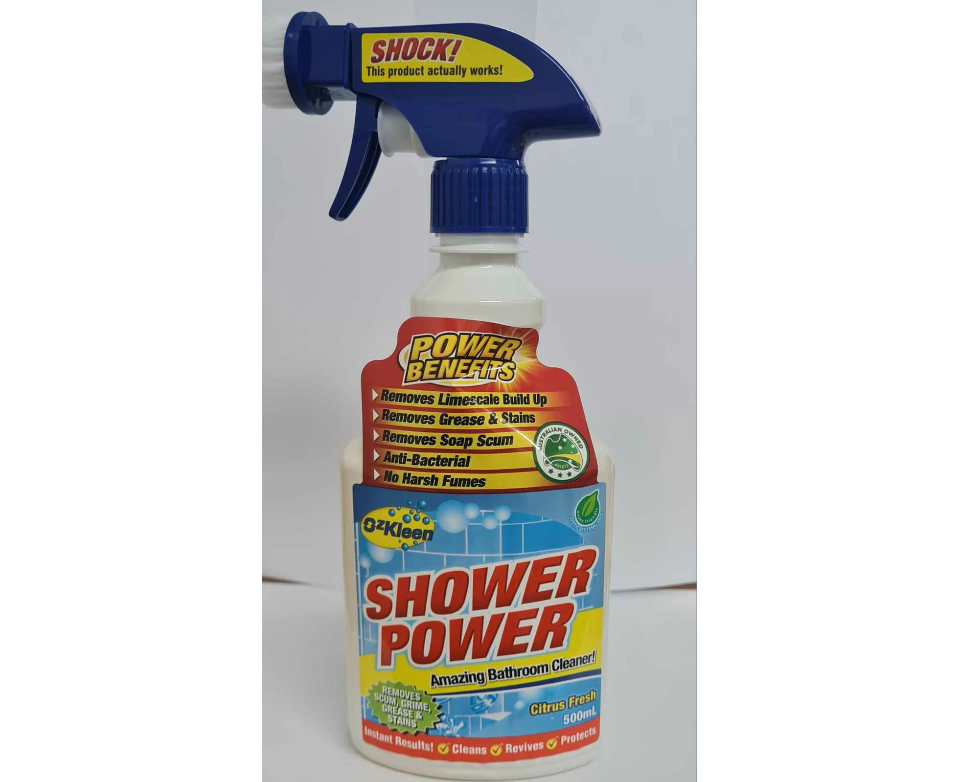 Ozkleen Shower Power Citrus 500mL