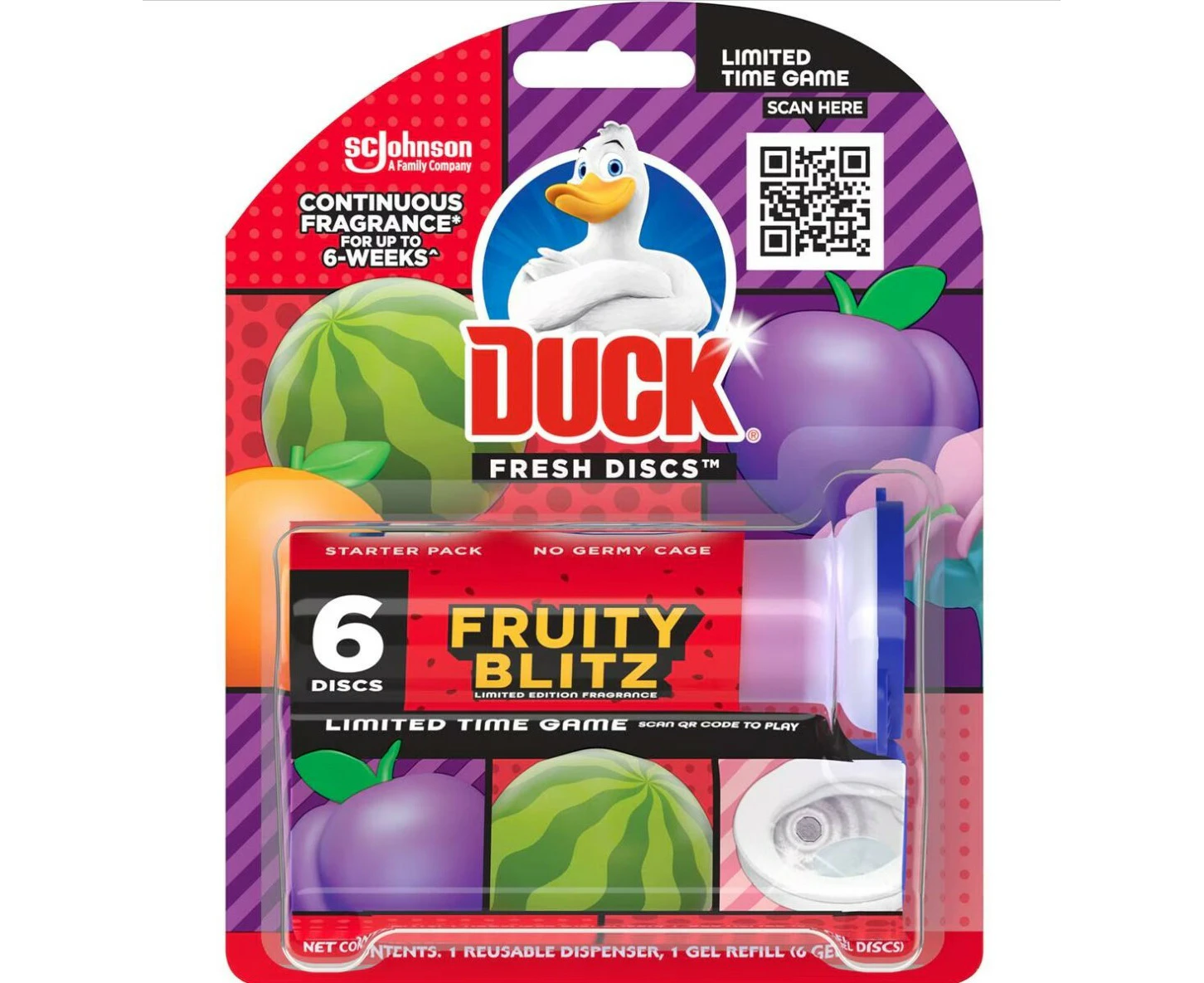 Duck Fresh Discs Toilet Cleaner Limited Edition 36mL