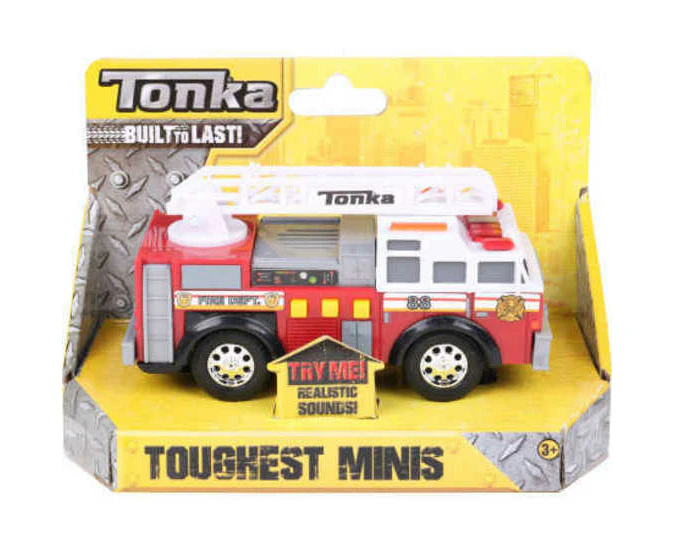 Tonka Toughest Minis Light and Sound -Fire Truck