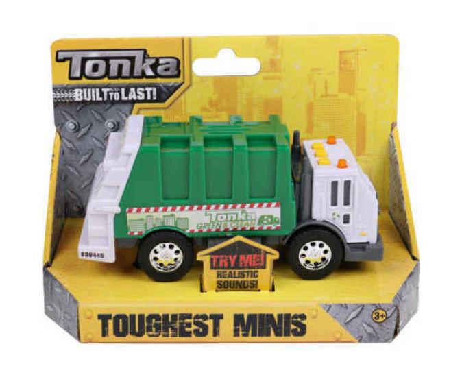 Tonka Toughest Minis Light and Sound -Garbage Truck