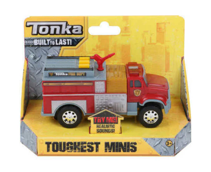 Tonka Toughest Minis Light and Sound -Fire Engine