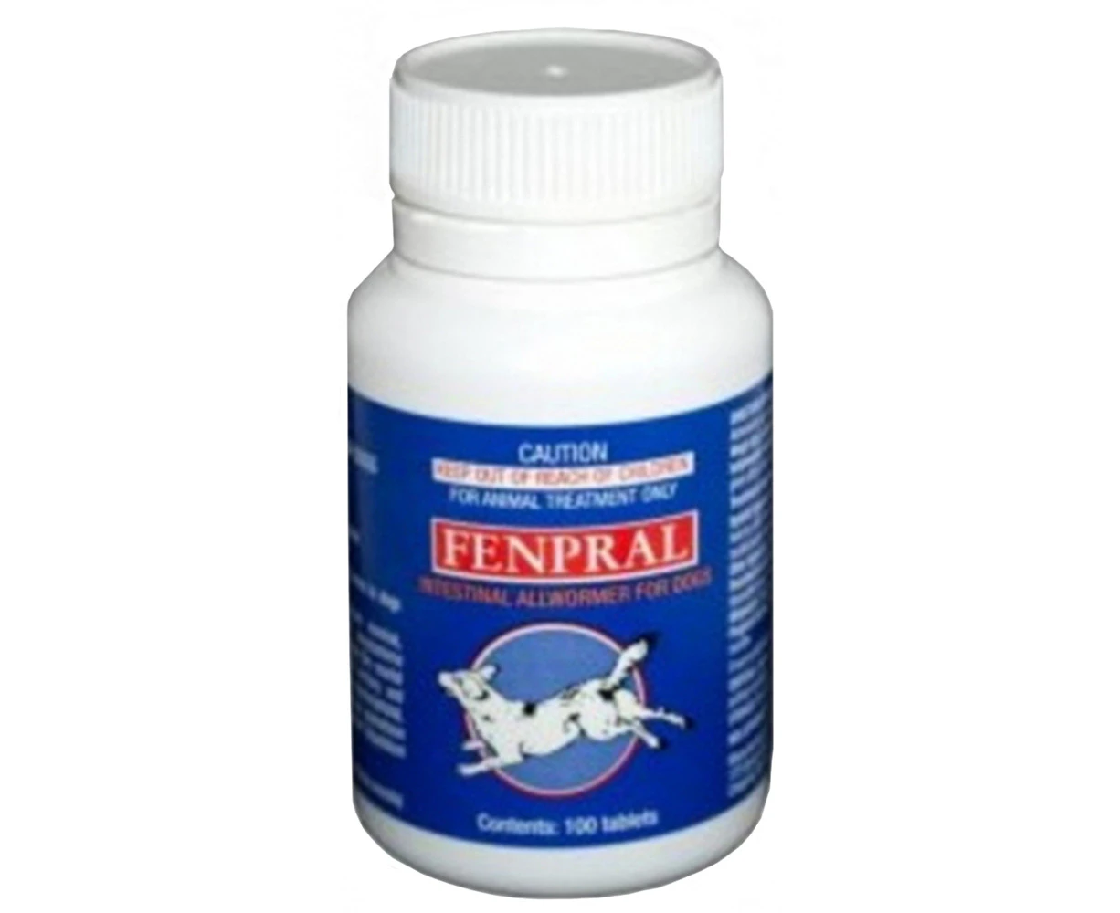 Frenpal Intestinal Allwormer Tablets for Dogs 10kg 100 Pack