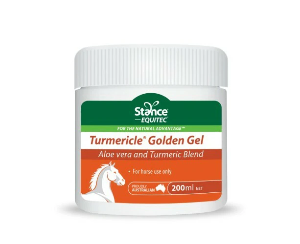 Stance Equitec Turmericle Golden Balm Horses Topical Treatment Gel 200ml