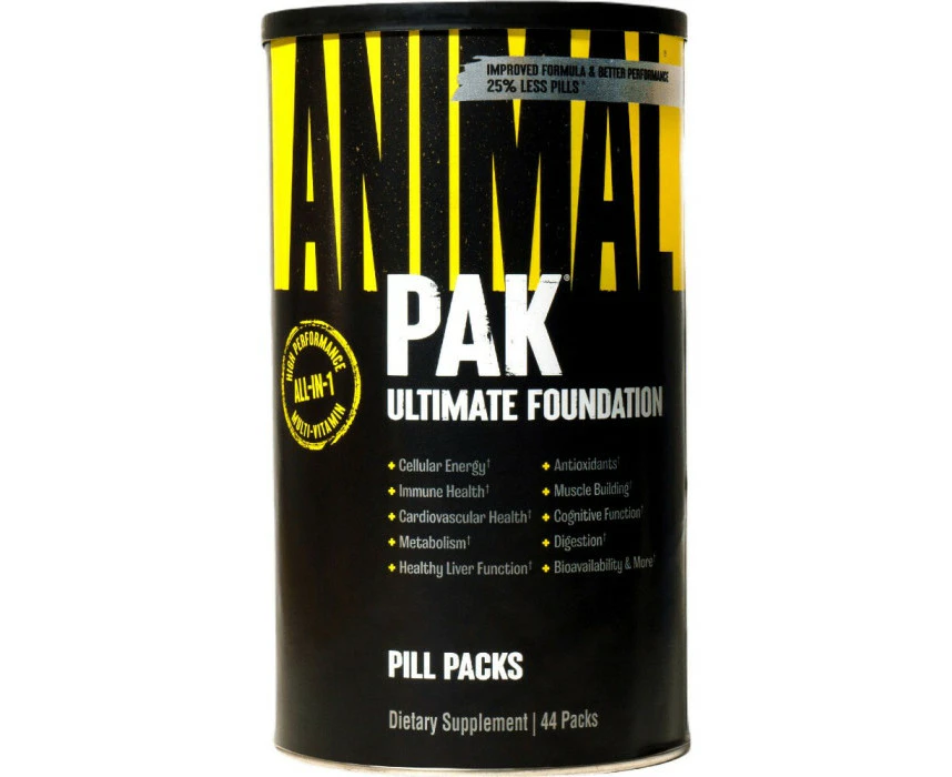 Universal Nutrition, Animal Pak, Training Packs