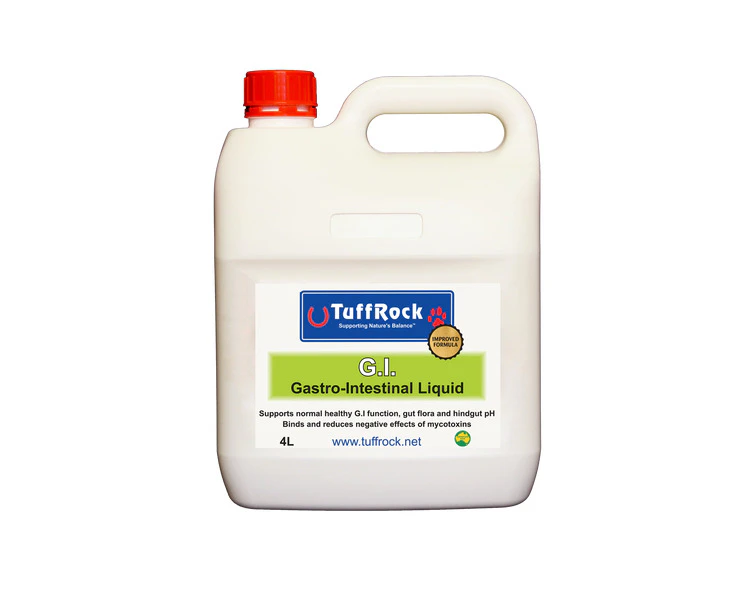 TuffRock GI Gastro Intestinal Liquid for Gut Stressed Horses 4L