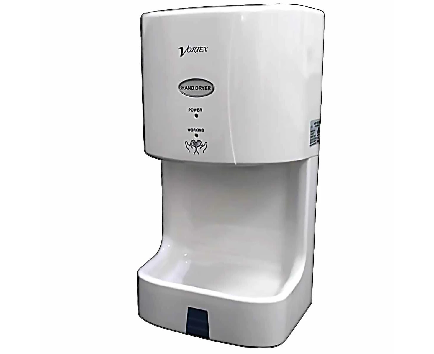 Vortex  Mini Jet Hand Dryer, With Air Filter & Water Tray