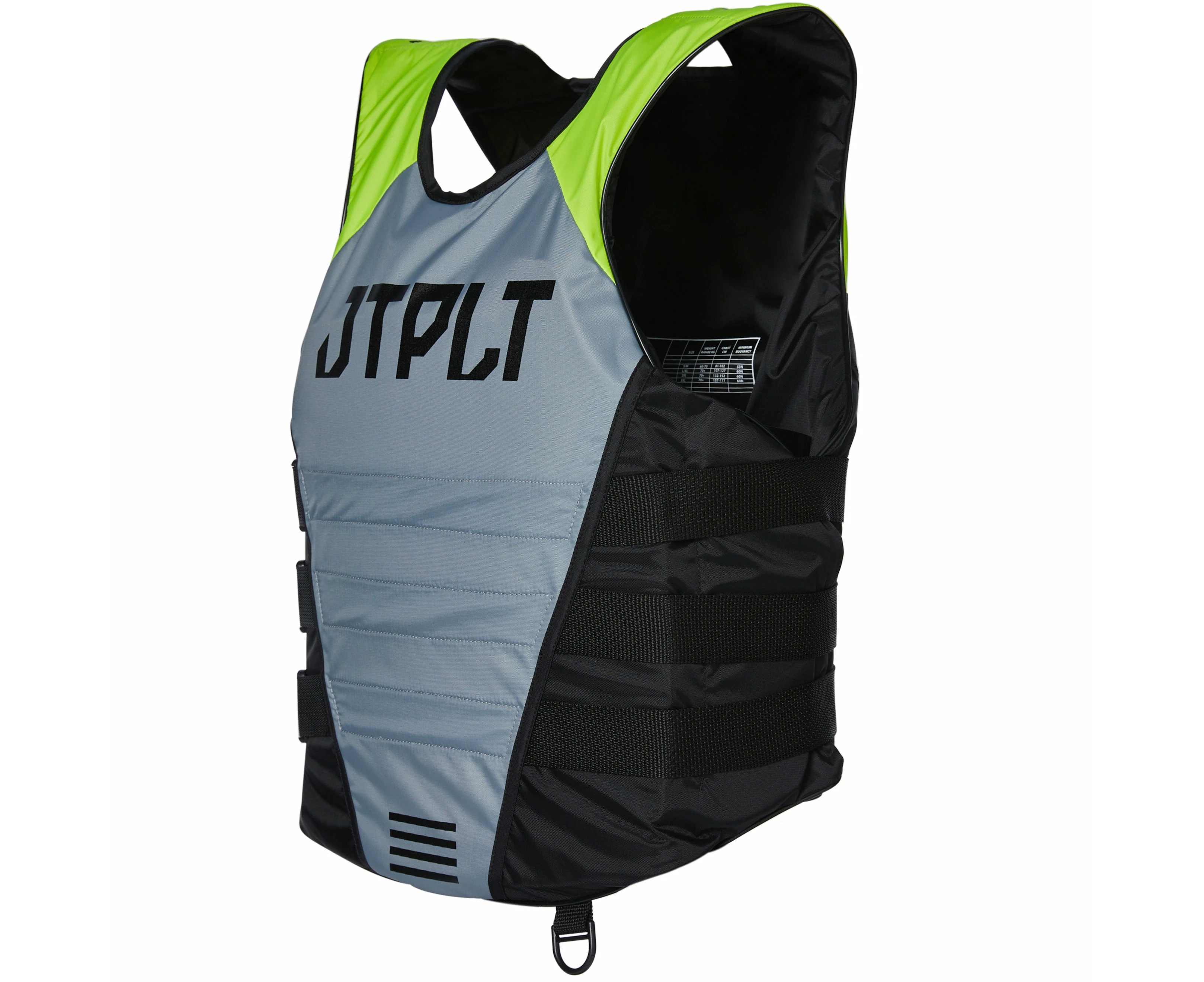 Jetpilot Rx Side Entry Men's Nylon L50s Pwc Life Vest Grey Yellow