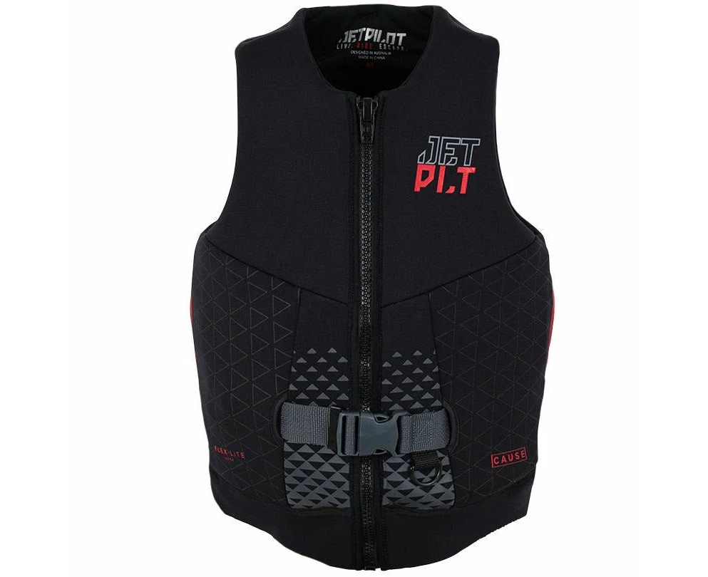 Jetpilot Cause Ja20218 Men's L50s Pfd Vest Black Red Sizes S 4xl