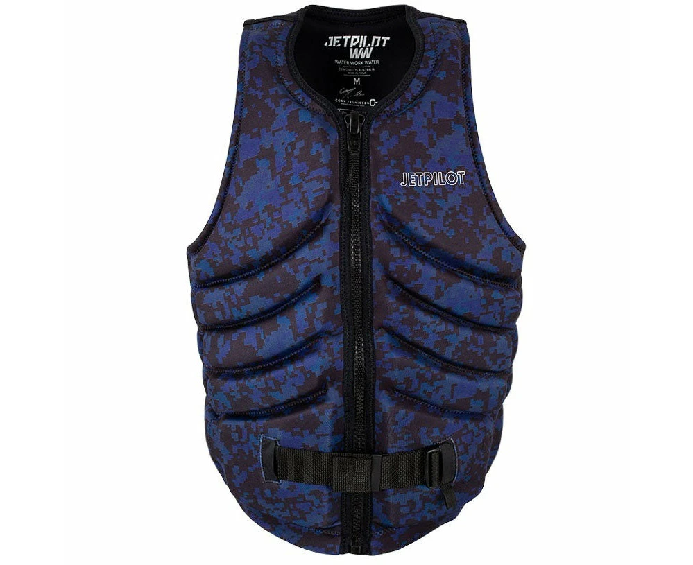 Jetpilot Quantum X Men's Segmented F/e L50s Pfd Vest Navy Sizes S 2xl Ja21299