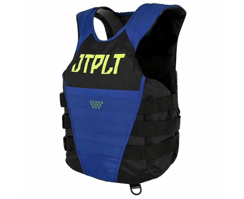 Jetpilot Rx Side Entry Men's Nylon L50s Pwc Life Vest Blue Yellow Ja21129