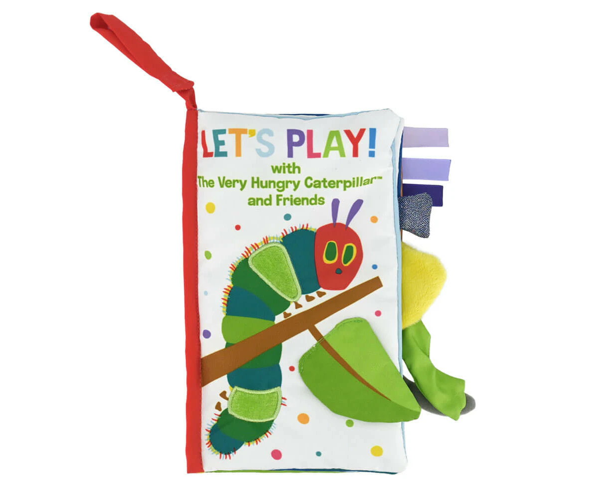 The Very Hungry Caterpillar - 'Let's Play' Deluxe Soft Book, Baby Activity Toy, 20cm Length