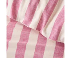 Target Reid Stripe Linen/Cotton Quilt Cover Set