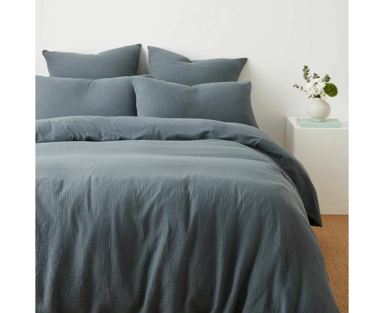 Target Saxon Muslin Overdyed Quilt Cover Set