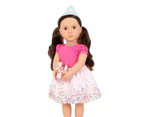 Our Generation It's Time to Party Confetti-Themed Birthday Outfit for 18-inch Dolls