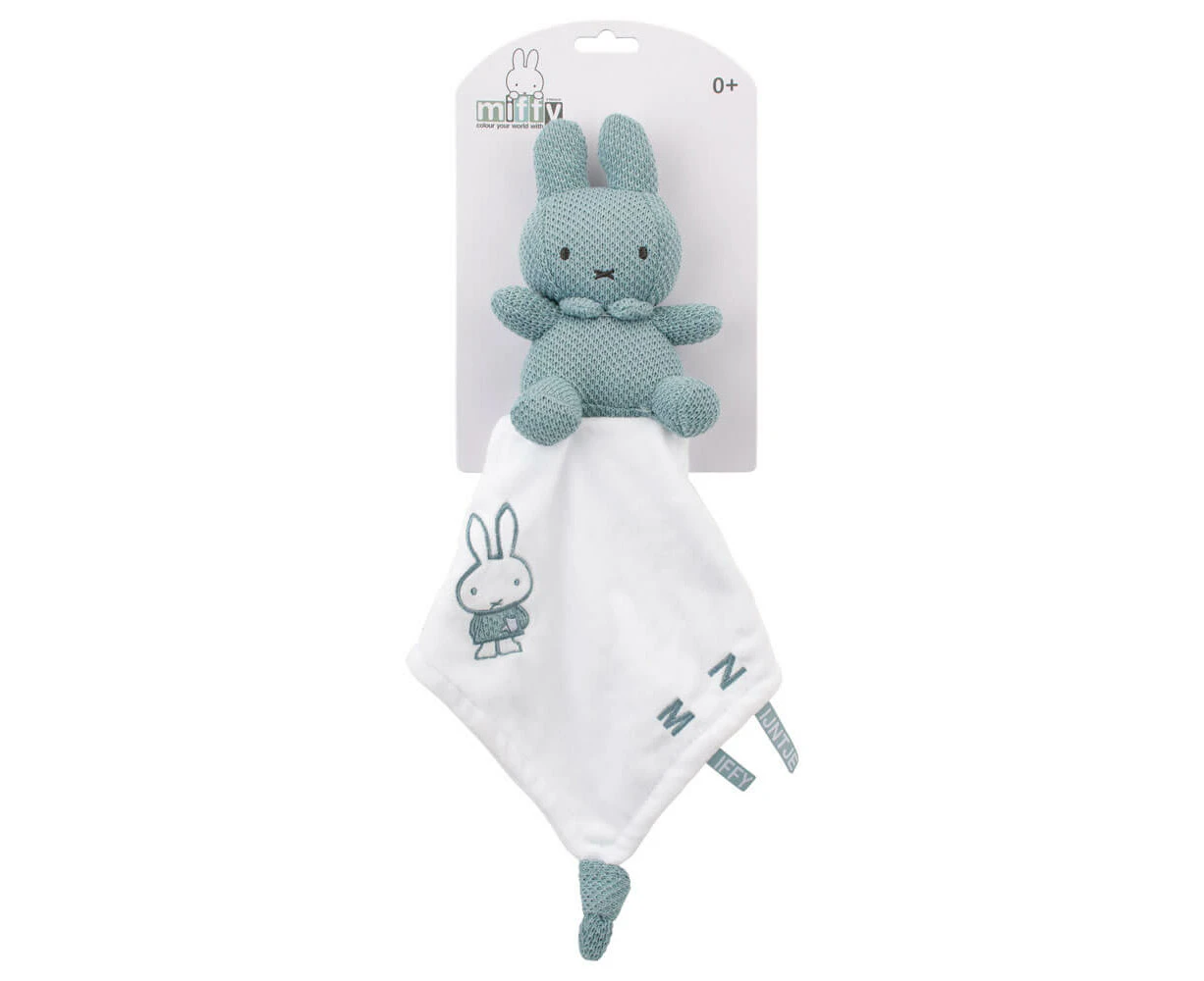 Miffy - Green Knit: Cuddle Blanket - Nursery