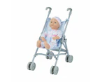 Baby Doll Stroller 3 Piece Set - Anko