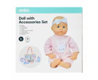 Doll with Accessories Set, 11 Piece - Anko