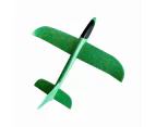 AirPlane Toys Large Foam Hand Throw Plane Glider Kids Outdoor Toy Aeroplane - Green