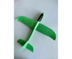 AirPlane Toys Large Foam Hand Throw Plane Glider Kids Outdoor Toy Aeroplane - Green