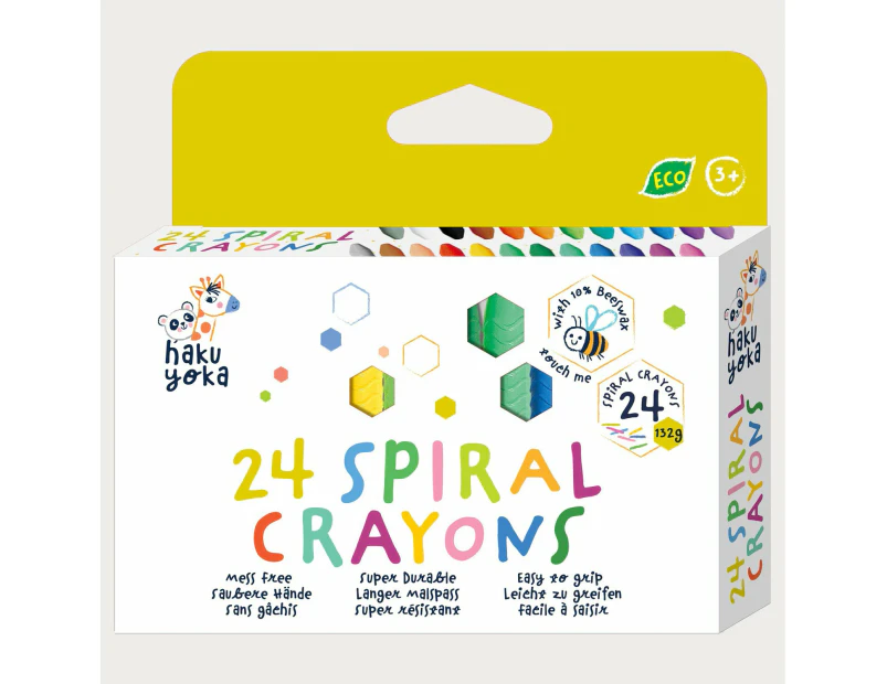 Spiral Crayons (24 Pack)