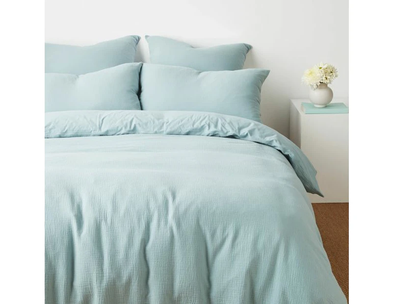 Target Saxon Muslin Overdyed Quilt Cover Set