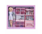 12 Piece Fashion Doll Kitchen Set