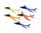 AirPlane Toys Large Foam Hand Throw Plane Glider Kids Outdoor Toy Aeroplane - Orange