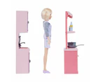 12 Piece Fashion Doll Kitchen Set