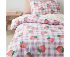 Target Sadie Strawberry Quilt Cover Set