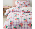 Target Sadie Strawberry Quilt Cover Set