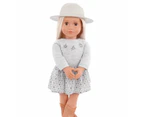 Our Generation Abigale 18-inch Doll with Brim Hat & Country Outfit