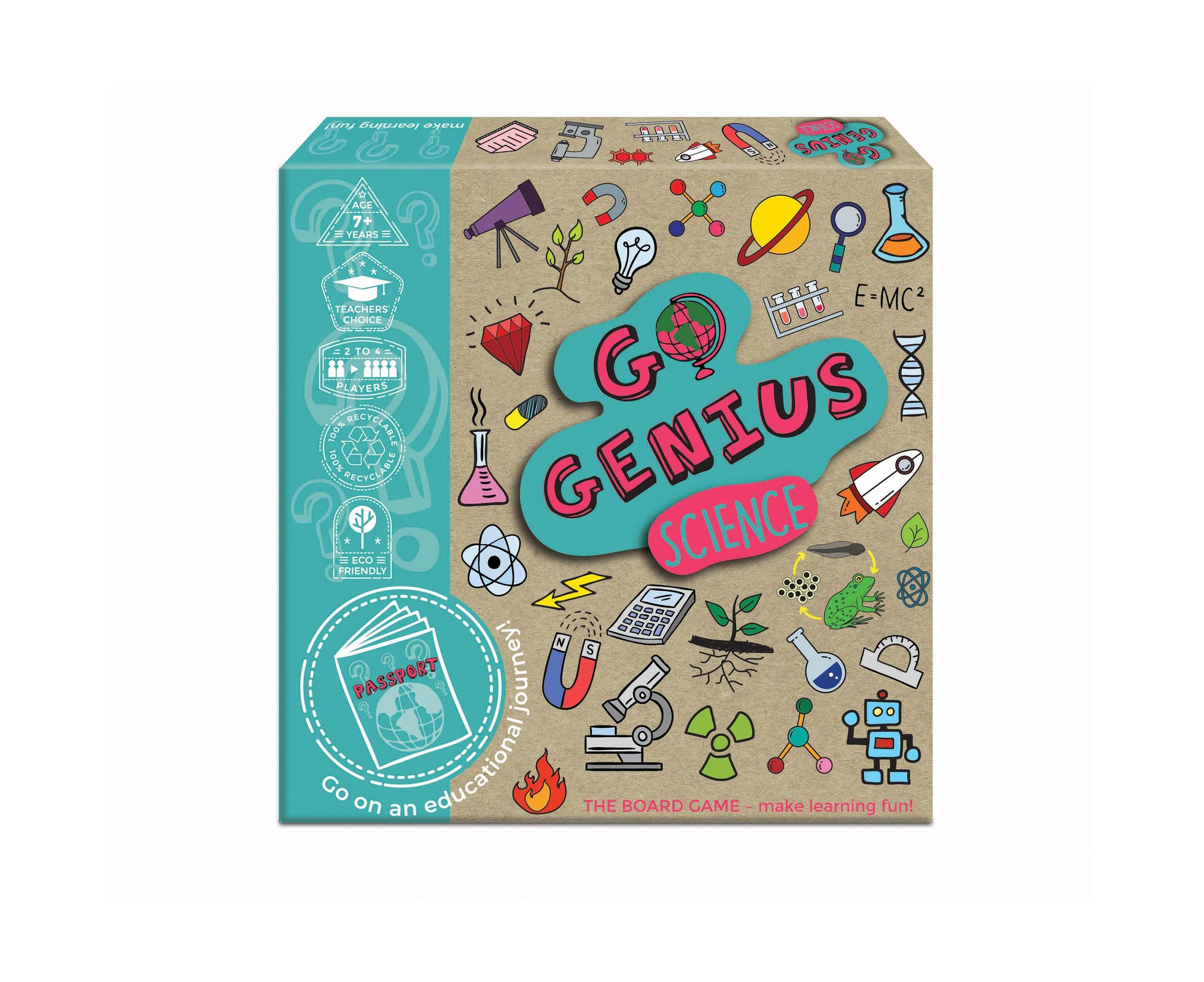 Go Genius Science- The Board Game - Winner GOTY