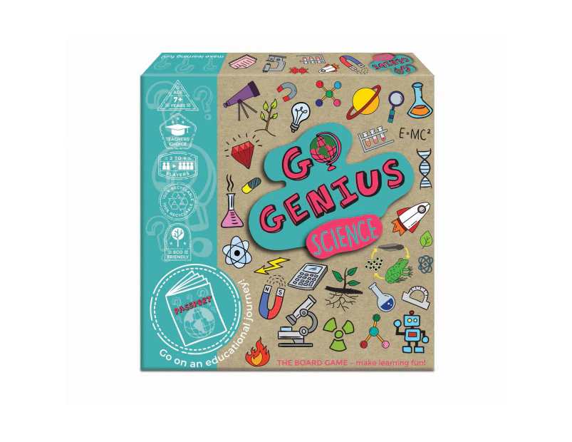 Go Genius Science- The Board Game - Winner GOTY