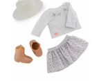 Our Generation Abigale 18-inch Doll with Brim Hat & Country Outfit