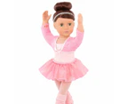 Our Generation Sydney Lee Posable 18-inch Ballerina Doll & Storybook