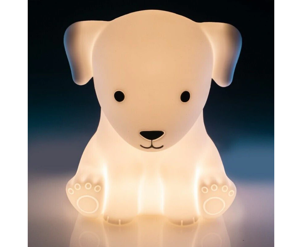 Dog Puppy Touch Sensitive Rechargeable LED Night Light Kids Decoration Table Lamp