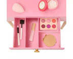 Our Generation Fabulous Fun Vanity Set Pink Vanity Table & Accessories for 18-inch Dolls