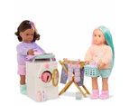 Our Generation Laundry Day 18-inch Doll Washing Machine & Accessories