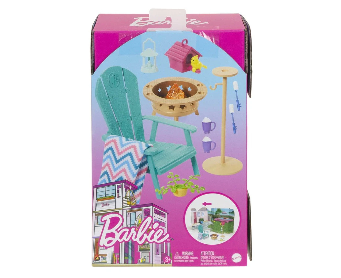 Barbie Furniture and Accessory Playset HJV33